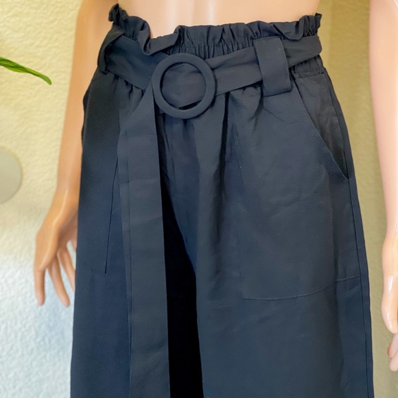 Wide Pants Front Tie 🅽🆆🆃 - Picture 2 of 7